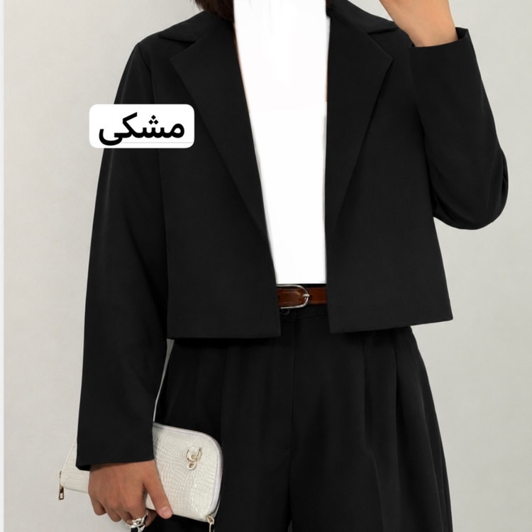 کراپ کت/کراپ کت زنانه/کراپ کت دخترانه/کت کوتاه/کت/کت زنانه
