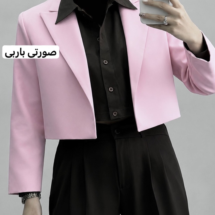کراپ کت/کراپ کت زنانه/کراپ کت دخترانه/کت کوتاه/کت/کت زنانه