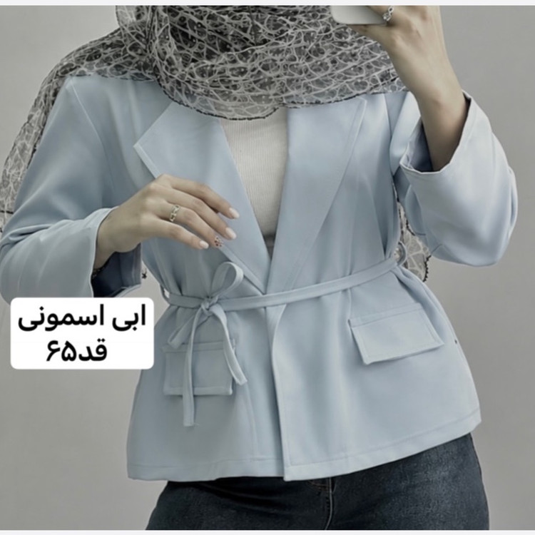 کت/کت زنانه/کت فری سایز/کت دخترانه/کت کمربنددار/کت مازراتی/مانتو/مانتوکتی