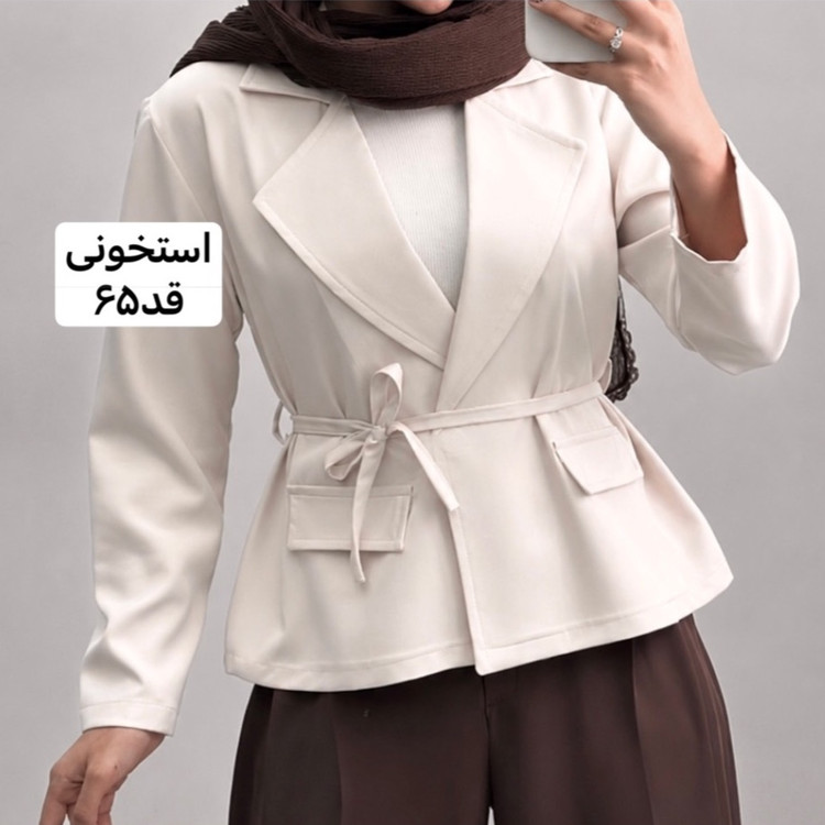 کت/کت زنانه/کت فری سایز/کت دخترانه/کت کمربنددار/کت مازراتی/مانتو/مانتوکتی