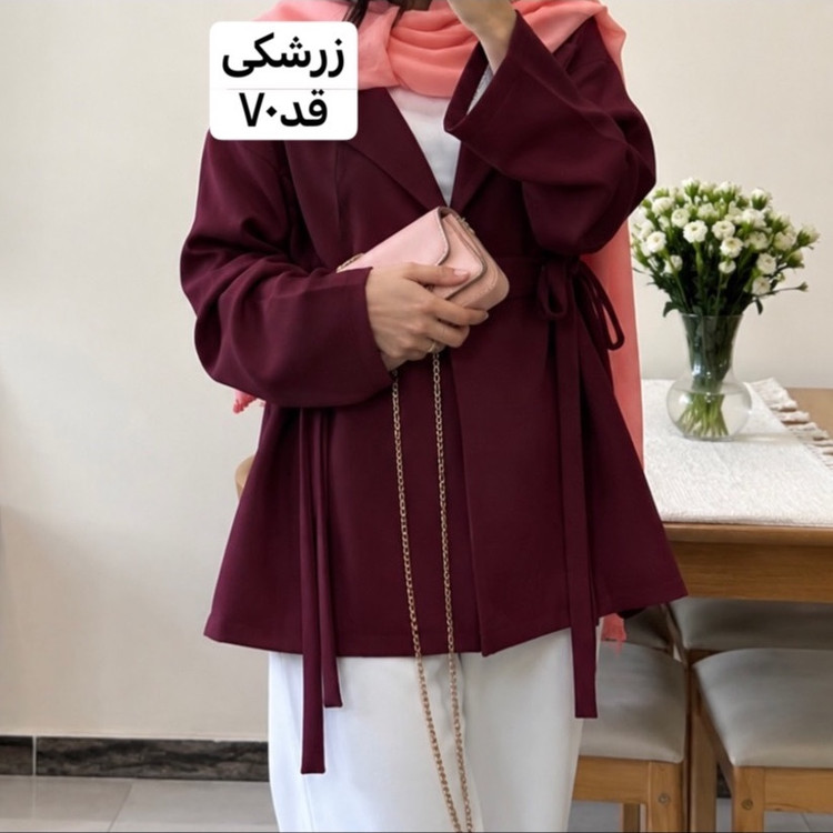 کت/کت زنانه/کت دخترانه/کت پاپیونی/کت بغل پاپیونی/کت مازراتی/کت فری سایز/مانتوکتی/مانتو
