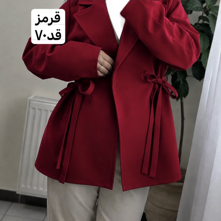 کت/کت زنانه/کت دخترانه/کت پاپیونی/کت بغل پاپیونی/کت مازراتی/کت فری سایز/مانتوکتی/مانتو
