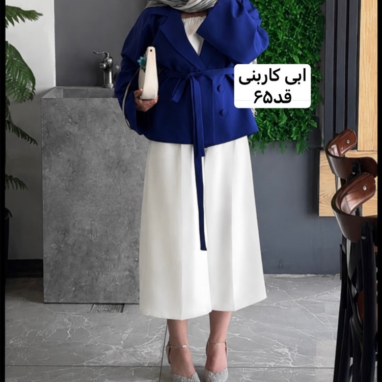 کت زنانه/کت/کت کمربنددار/کت فری سایز/کت مازراتی/مانتوکتی