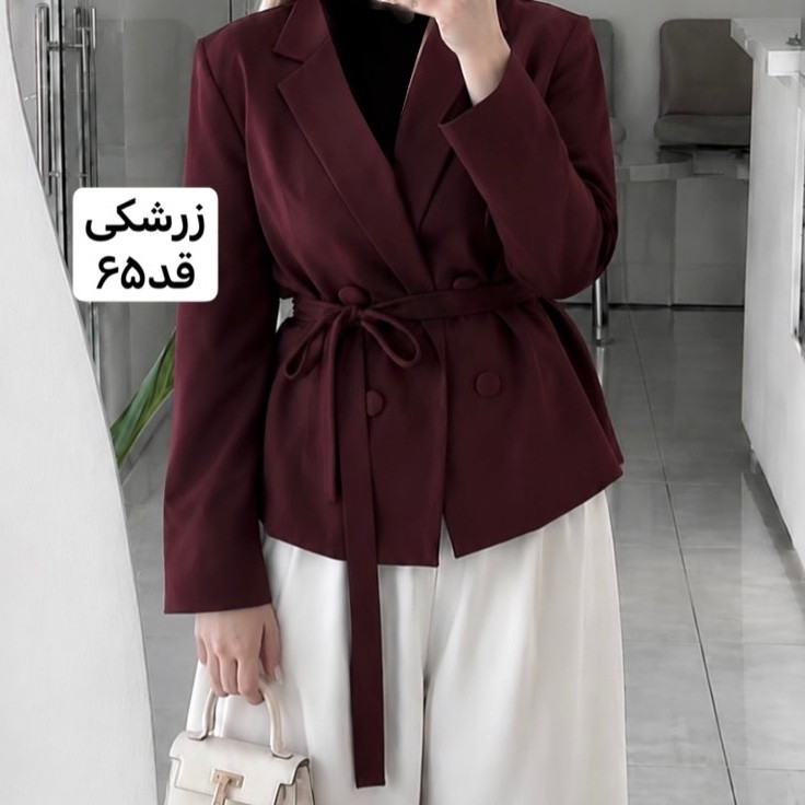 کت کمربنددار،کت زنانه،کت فری سایز،کت،مانتوکتی،کت تک،مانتو،کت مازراتی،کت اورسایز