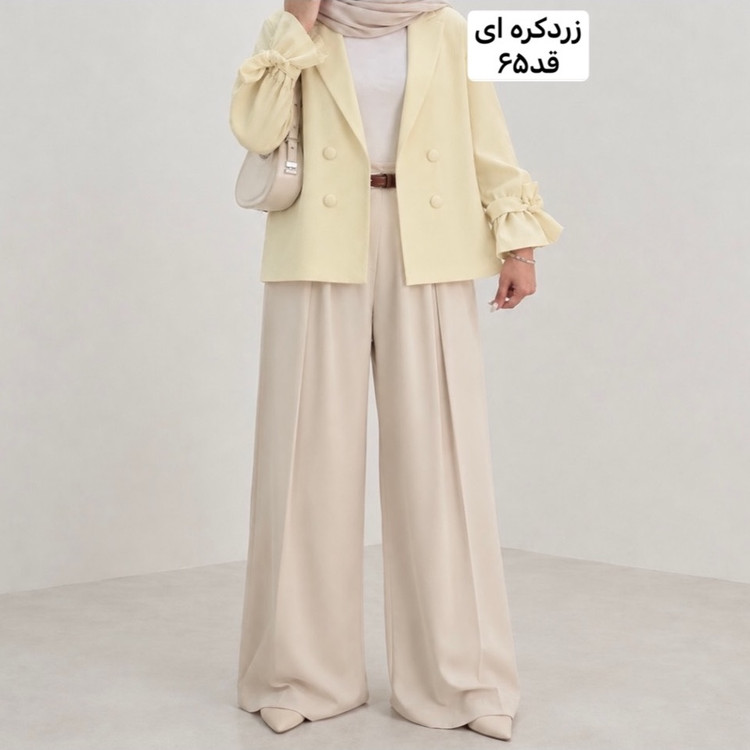 کت زردکره ای/کت/کت عروسکی/کت زنانه/کت مازراتی/کت دخترانه/مانتوکتی/کت فری سایز