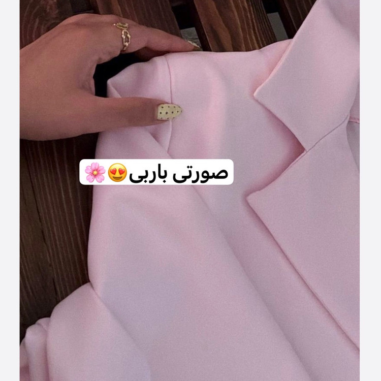 کت/کت زنانه/کت صورتی باربی/کت فری سایز/مانتوکتی/کت عروسکی/کت جدیدعید/مانتوکتی