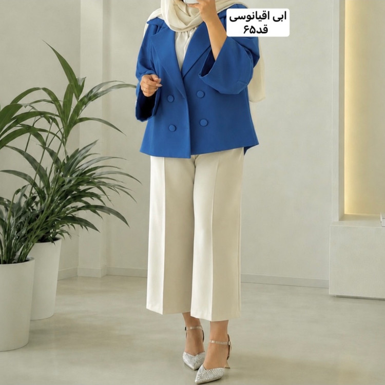 کت زنانه/کت عروسکی/کت/مانتوکتی/کت مازراتی/کت فری سایز/کت استین بنددار/مانتو/مانتوزنانه/مانتودخترانه
