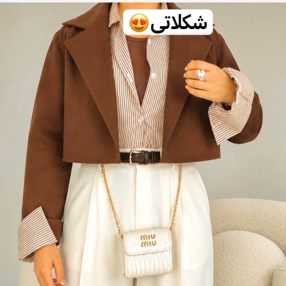 کراپ کت/کت تک/کت مجلسی/کراپ کت زنانه/کراپ کت دخترانه