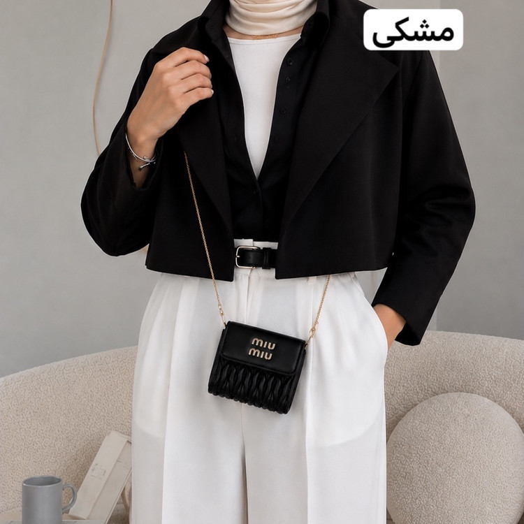 کراپ کت/کت تک/کت مجلسی/کراپ کت زنانه/کراپ کت دخترانه
