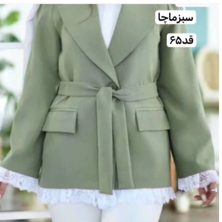 کت رنگ سال/کت سبزکله غازی/کت کرم/کت جدید/کت گیپوردار/کت فری سایز/کت مجلسی