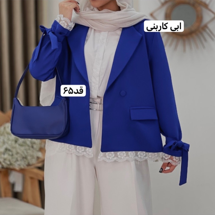 کت /کت زنانه/کت عروسکی/کت استین بنددار/کت زنانه//کت مجلسی