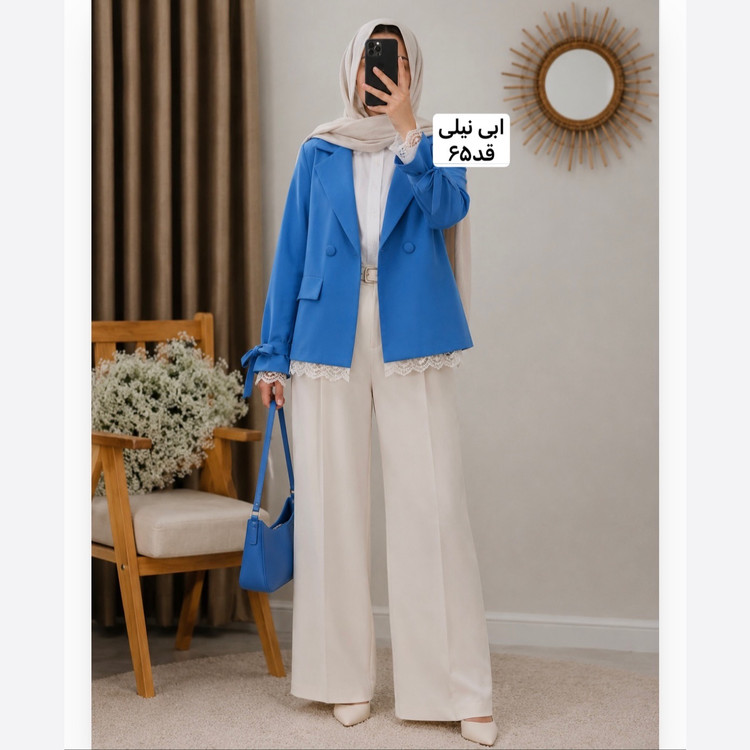کت /کت زنانه/کت عروسکی/کت استین بنددار/کت زنانه//کت مجلسی