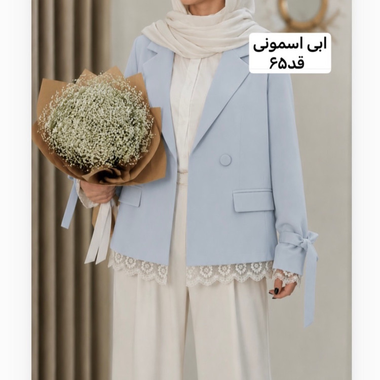 کت /کت زنانه/کت عروسکی/کت استین بنددار/کت زنانه//کت مجلسی