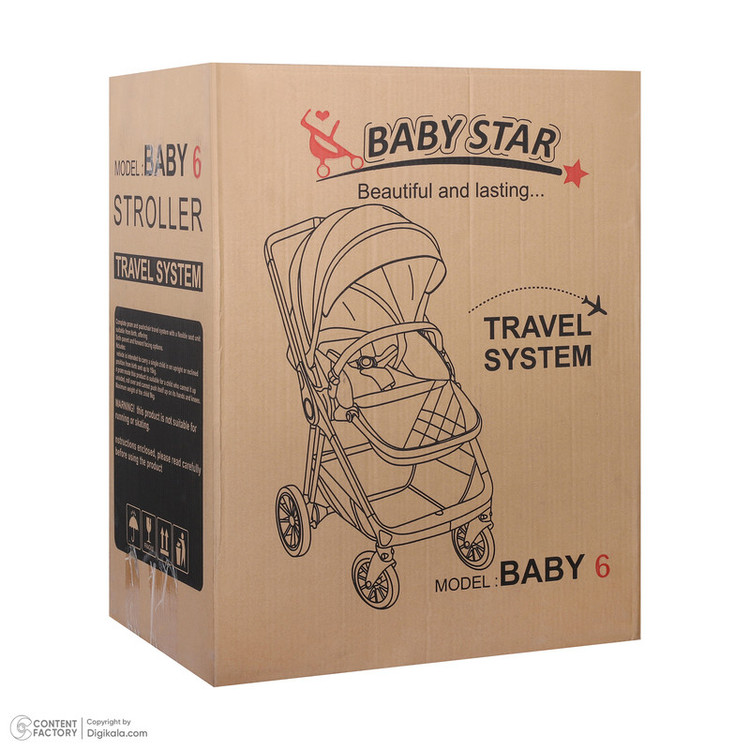 کالسکه بیبی استار مدل baby6