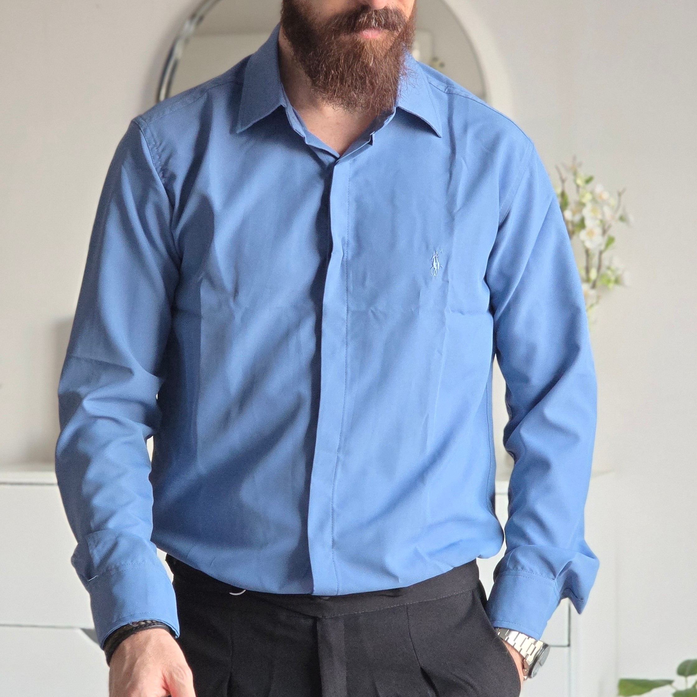 پیراهن مجلسی مردانه پارچه دوشین
