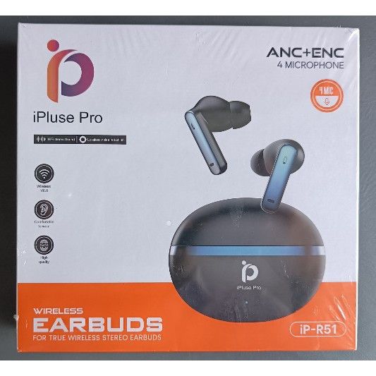 ایرپاد بلوتوثی iPluse Pro مدل ip-R51 ANC/ENC