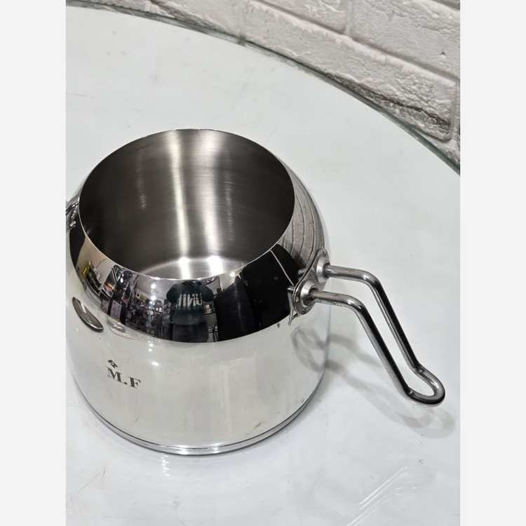 کتری قوری استیل روی هم/کف چدن/ضخیم درجه یک/وارداتی/اقساطی