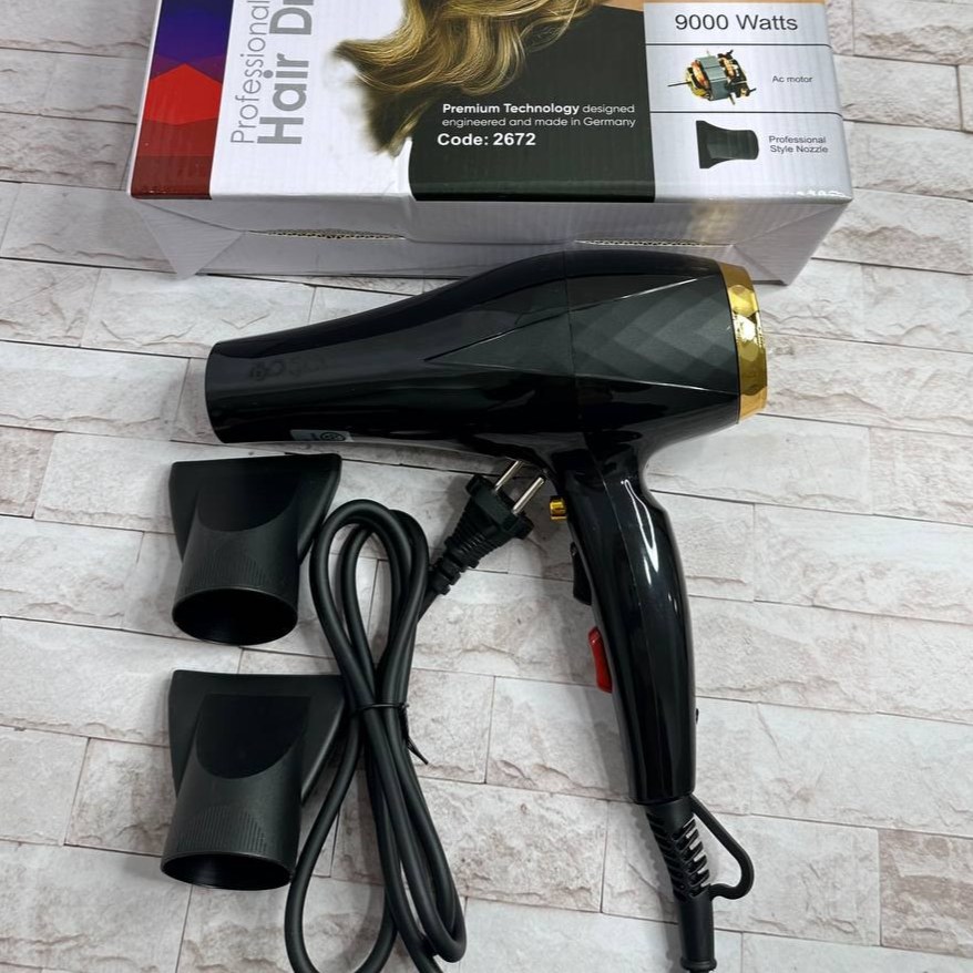 سشوار حرفه ای بوش/ 9000وات/وارداتی گارانتی دار/ اقساطی