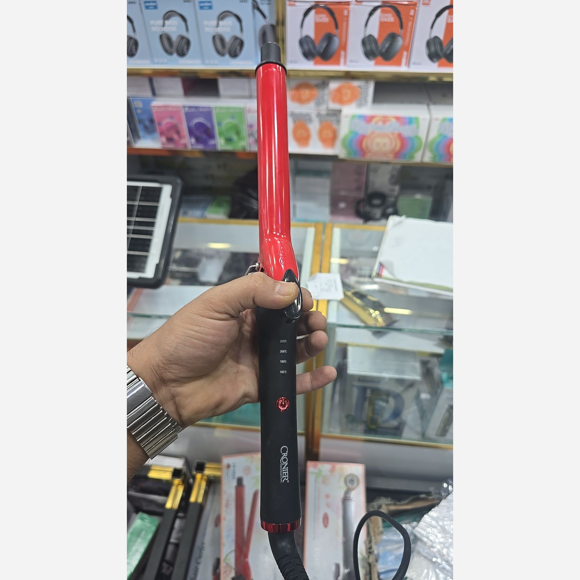 فرکننده مو بابلیس لوله ای25mm/ کرونرالمان/ اصل اقساطی/ارسال فوری