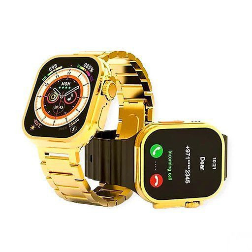 ساعت هوشمند 42 میلی متری /gold whatsh/با گارانتی طلایی/ اقساطی