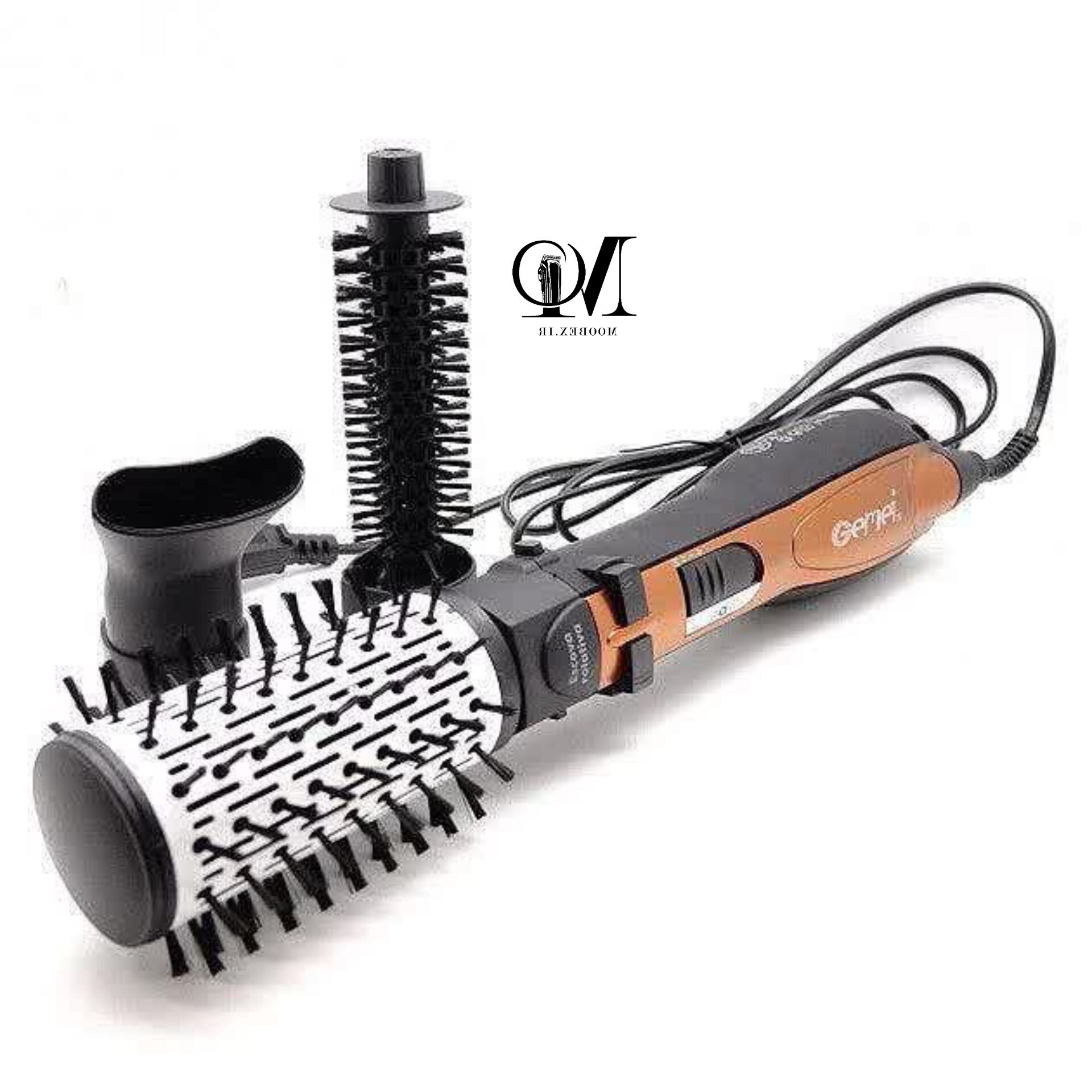 سشوار چرخشی جیمی مدل GM4828 برس دار با سه سری متفاوت
