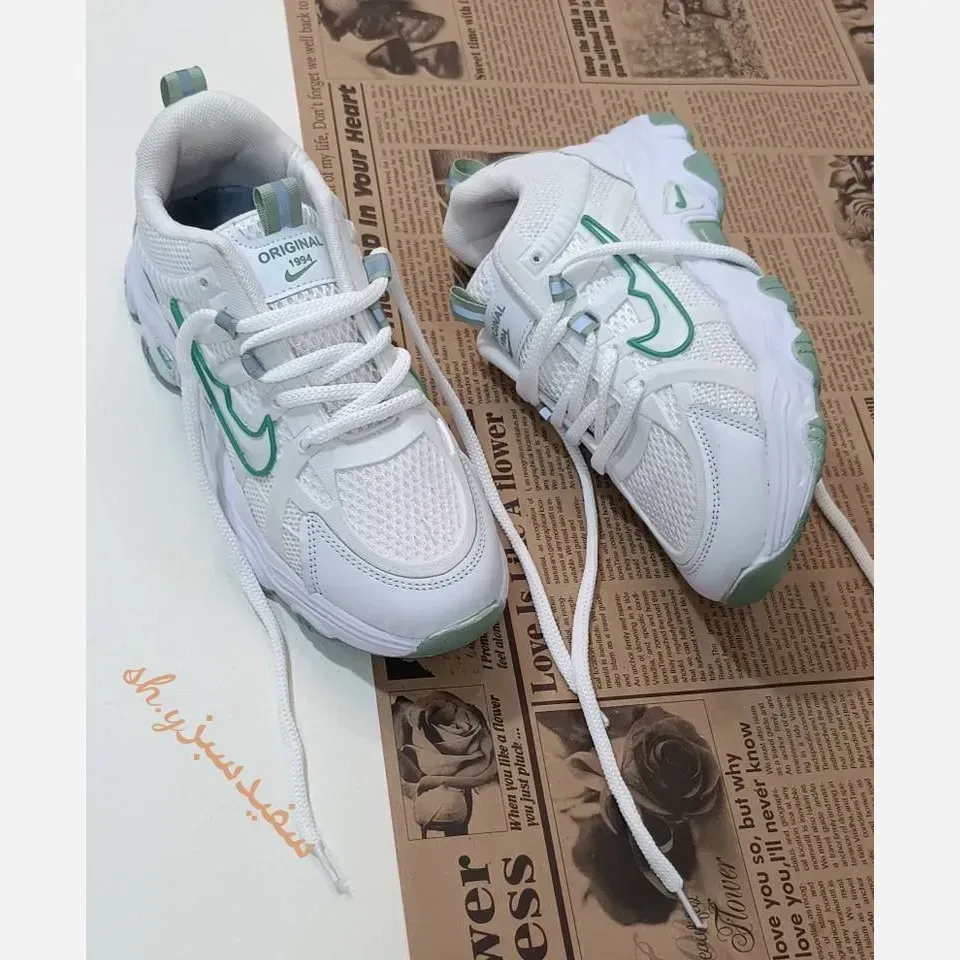 کتونی نایک آنیل زنانه زیره پی یو شرکتی و رویه با کیفیت و راشل خارجی سایز 37 تا 40
