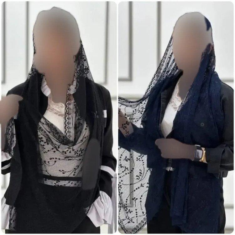 شال تور دانتل طرحدار حاشیه دانتل ابعاد 180 در 70 زنانه