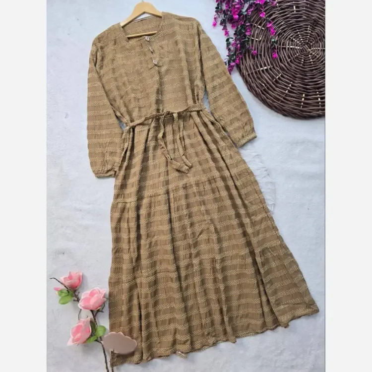 ساحلی کوک دوزی مراکشی فری سایز 38 تا 48