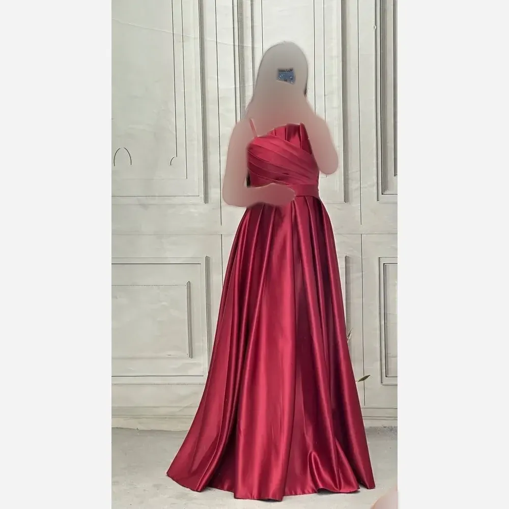 پیراهن زنانه مجلسی ساتن آمریکایی قد 150 سایز 38 تا 48