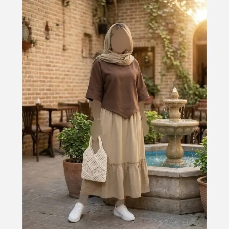 ست شومیز دامن لنین دینا