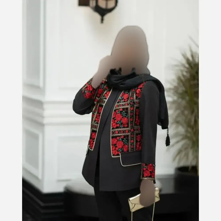 کت و شلوار زنانه مدل آهو جنس مازراتی گرم بالا سایز 36 تا 40