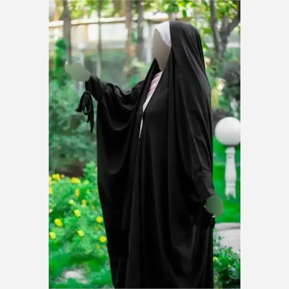 چادر جده پاپیونی ژرژت مشکی سوپر ژرژت اصیل