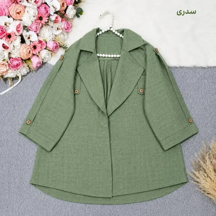 کت شانتون زنانه فری سایز خنک و تابستانی