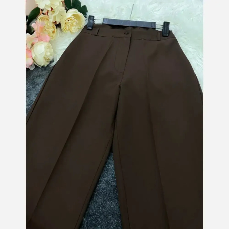 شلوار کلاسیک مازراتی زنانه درجه یک پارچه 330 گرم
