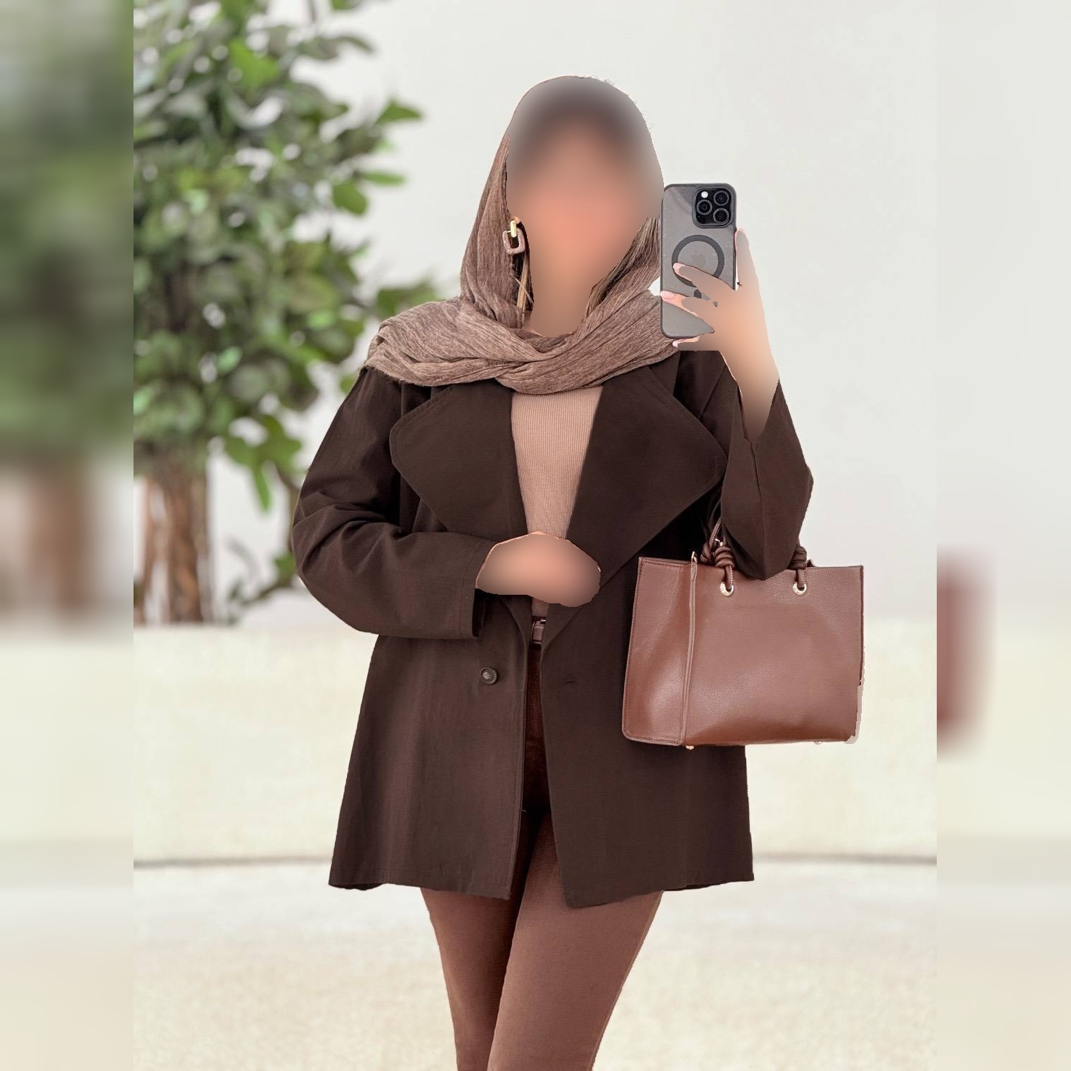کت یقه انگلیسی زنانه مدل نوشین جنس لینن اعلا فری سایز