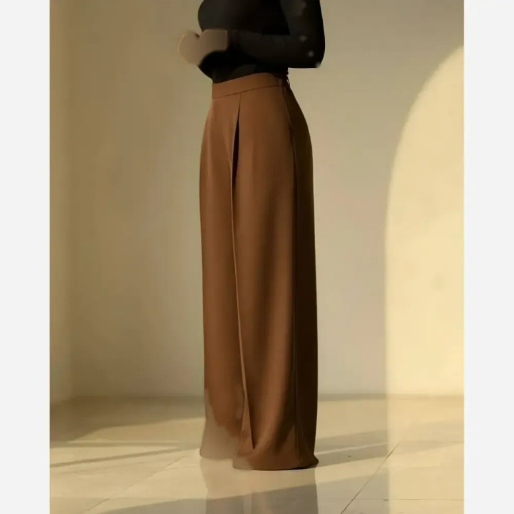 شلوار بگ زنانه مازراتی درجه یک پشت کش جلو پیلی قد 103