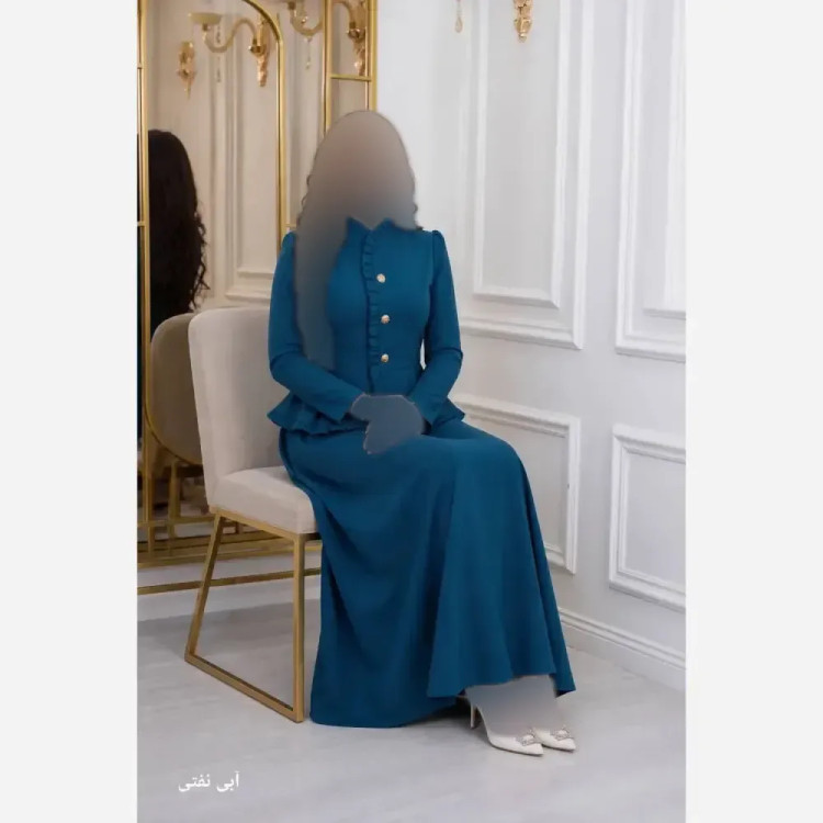 ست کت دامن مازراتی زنانه مدل عروسک فری سایز تا 48 کمربند دار