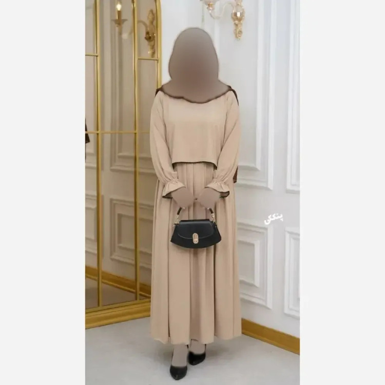 سارافون و رویه لیلیوم الیزه خرجکار مروارید سایز فری تا 48