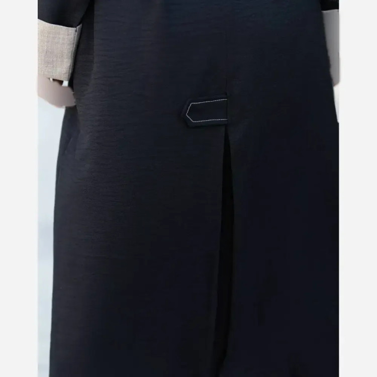 مانتو ترکیبی شانتون اندونزی سایز بزرگ تابستانه