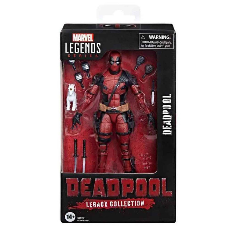 اکشن فیگور مدل ددپول طرح Marvel legends ارتفاع 16 سانتی متر