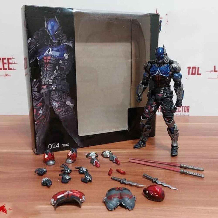 اکشن فیگور مدل بتمن پیشرفته Advanced Batman از شوالیه آرکام ارتفاع 15 سانتیمتر