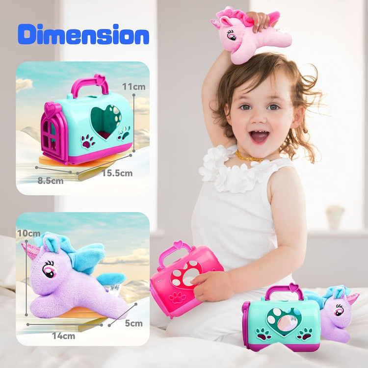 اسباب بازی مدل پونی کیف حمل مخصوص کد P1