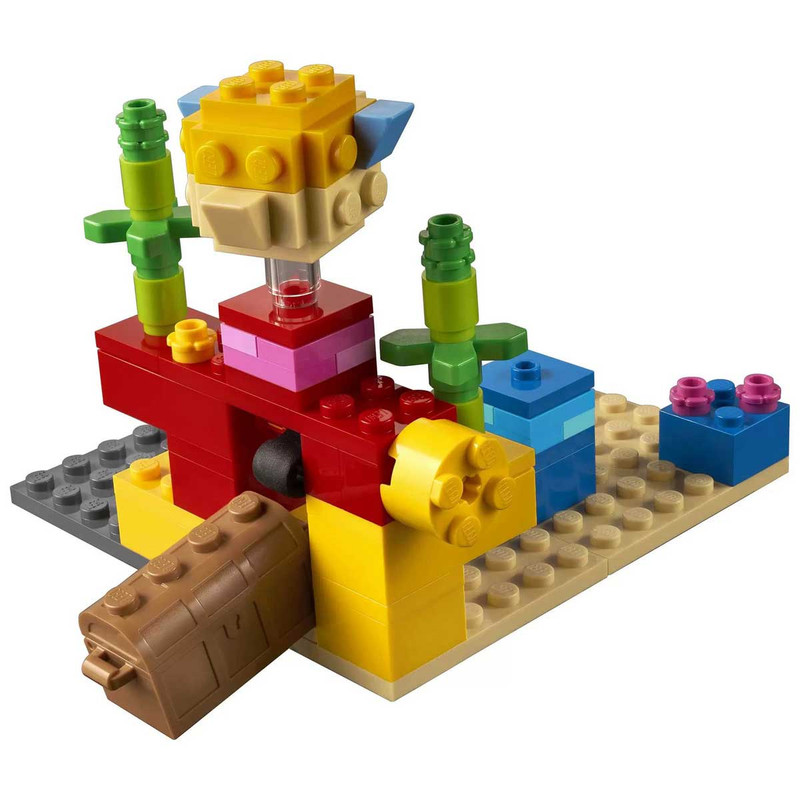 ساختنی مدل ماینکرافت مدل صخره مرجانی The Coral Reef کد 11584