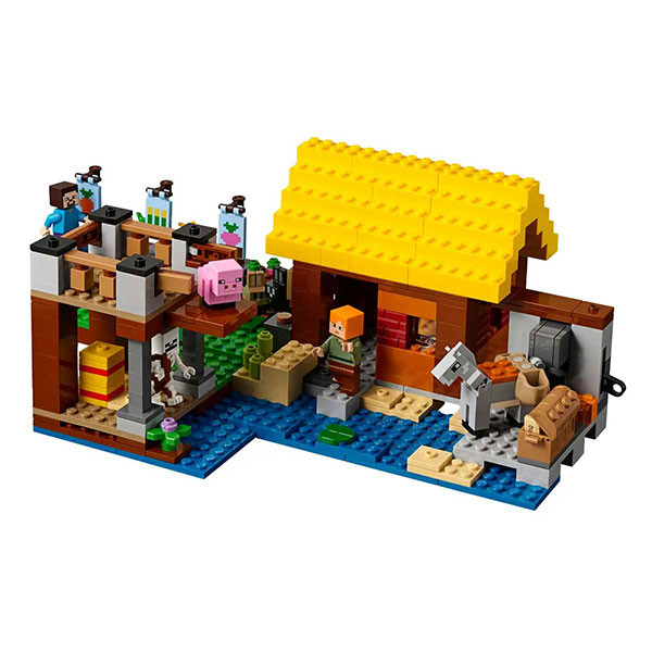 ساختنی مدل ماینکرافت مدل کلبه مزرعه The Farm Cottage کد 10813