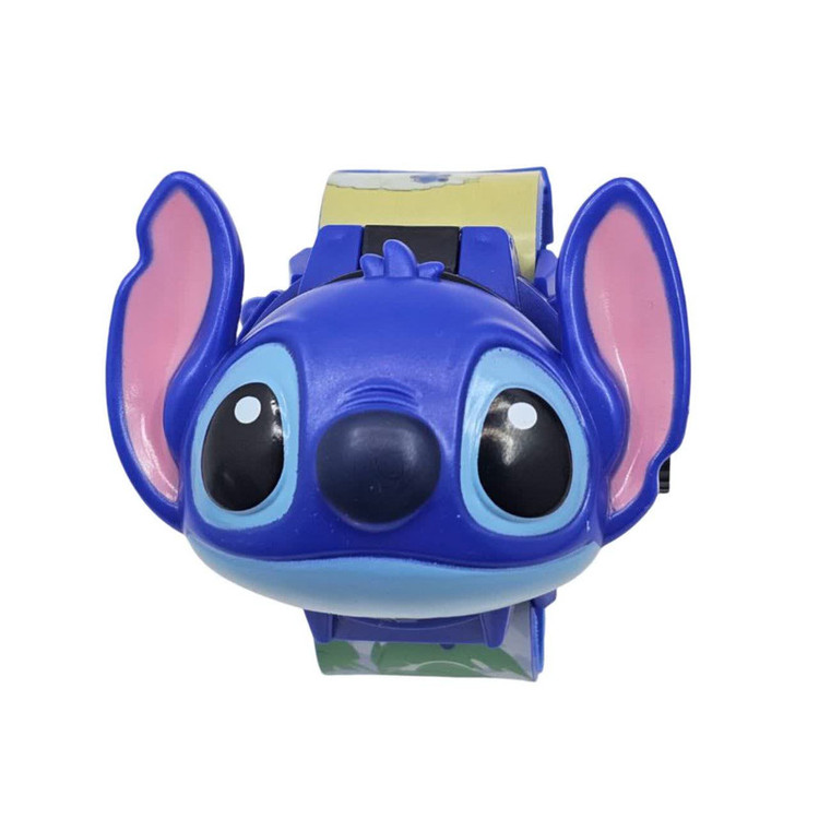 ساعت مچی دیجیتال بچگانه مدل استیچ پروژکتوری 24 طرح کارتونی Stitch