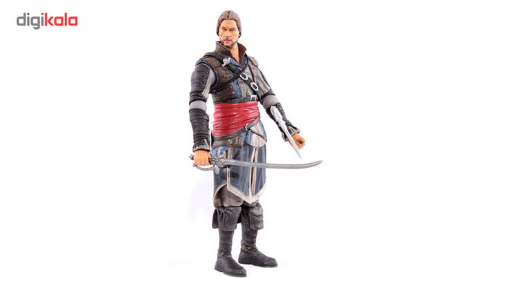 اکشن فیگور یوبی سافت مدل Assassins Creed Blck Flag Edward Kenway