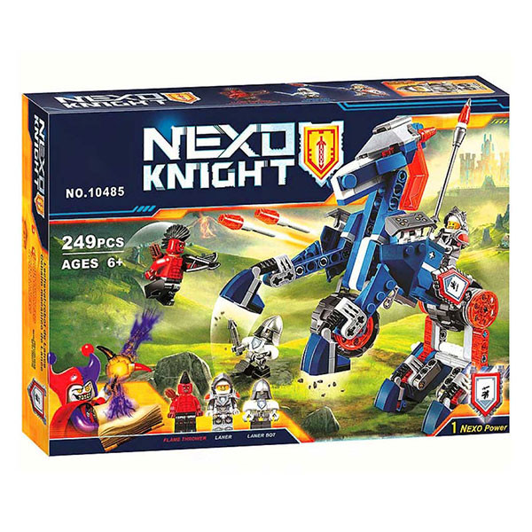 ساختنی 249 تکه مدل Nexo Knights طرح اسب مکانیکی لنس کد 10485