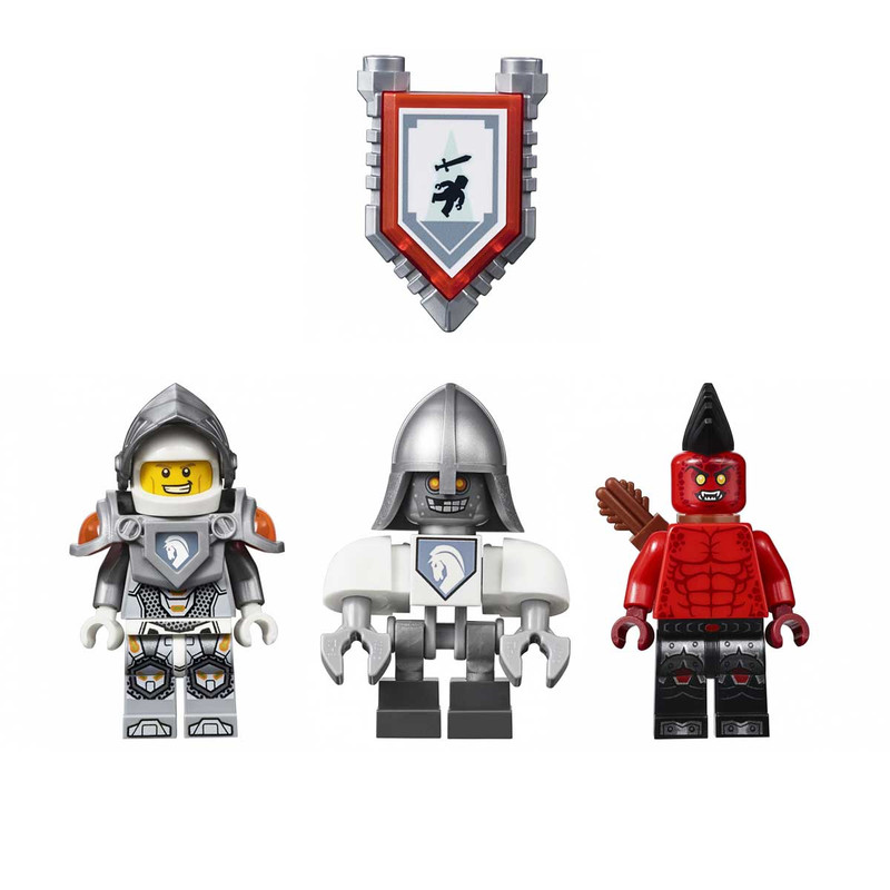 ساختنی 249 تکه مدل Nexo Knights طرح اسب مکانیکی لنس کد 10485