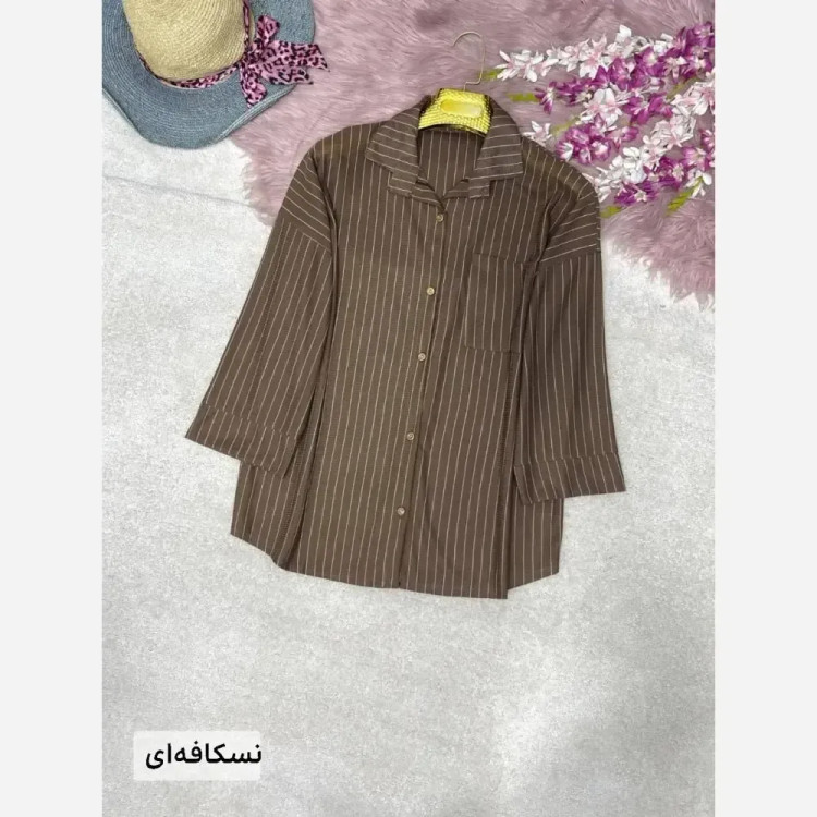 شومیز دیپلمات مراکشی ضحا سایز فری 38 تا 48
