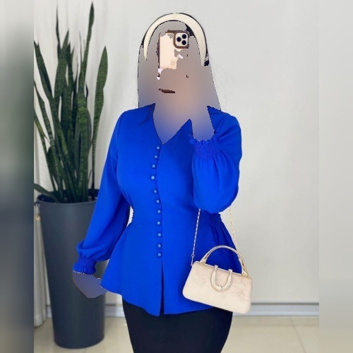 شومیز مجلسی قواره دار مدل نفیس
